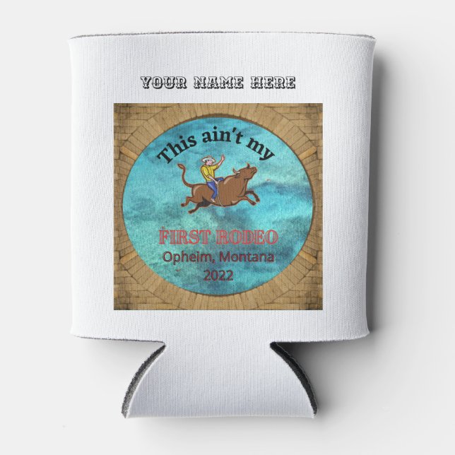 Porta-lata Opheim rodeo 2022 (Frente)