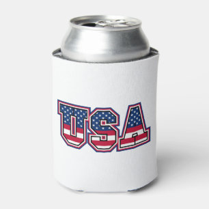 Porta-lata Orgulho Americano Personalizado
