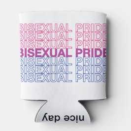 Porta-lata Orgulho Bissexual