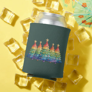 Porta-lata Orgulho de Natal Arco-íris LGBTQ Direitos Iguais G