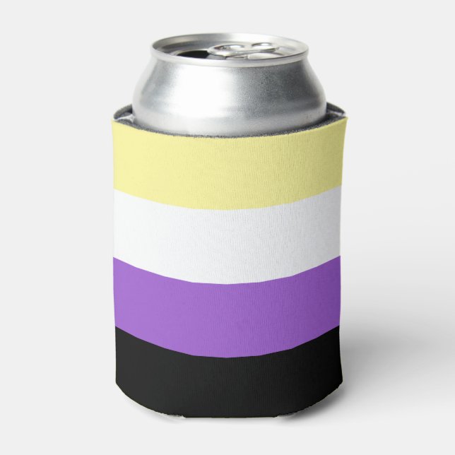 Porta-lata Orgulho Não Binário (Can Front)
