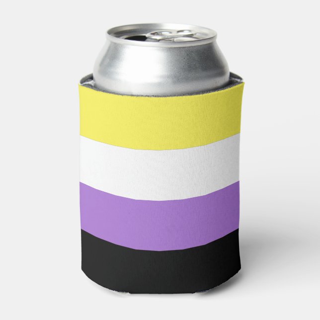 Porta-lata Orgulho Não-Binário (Can Front)