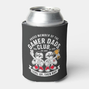 Porta-lata Orgulhoso Membro do Clube dos Pais Gamer Nível Aci