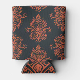 Porta-lata Oriental damask: padrão de colheita mediterrânico.