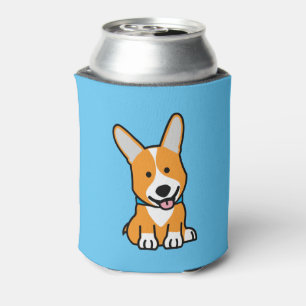 Porta-lata Os Corgis do Corgi perseguem o Pembroke feliz