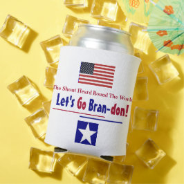 Porta-lata Os Shout Heard ao redor do Vamos mundial vão Brand