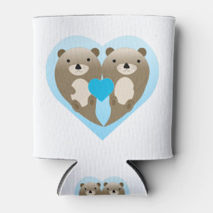 Porta-lata Otter Love