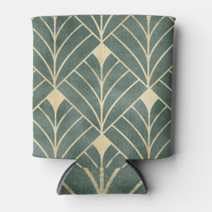 Porta-lata Ouro Art Deco: Estilo Sem Olhos Luxuoso