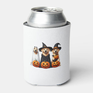 Porta-lata Ouro Retriever Ghost Halloween Dog
