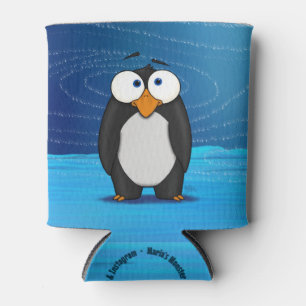 Porta-lata Pablo o pinguim, w/quote pode refrigerador