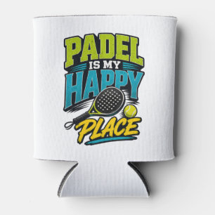 Porta-lata Padel É o Meu Lugar Feliz Retro Esportes