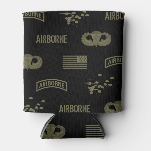 Porta-lata Padrão aerotransportado (Verde) (Frente)