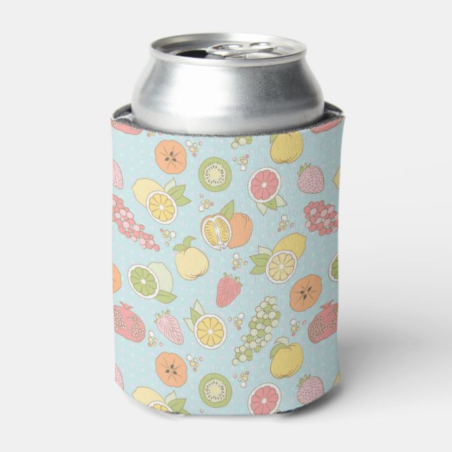 Porta-lata Padrão Com Frutas E Berries (Can Front)