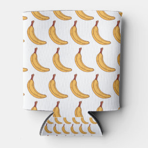 Porta-lata padrão da banana