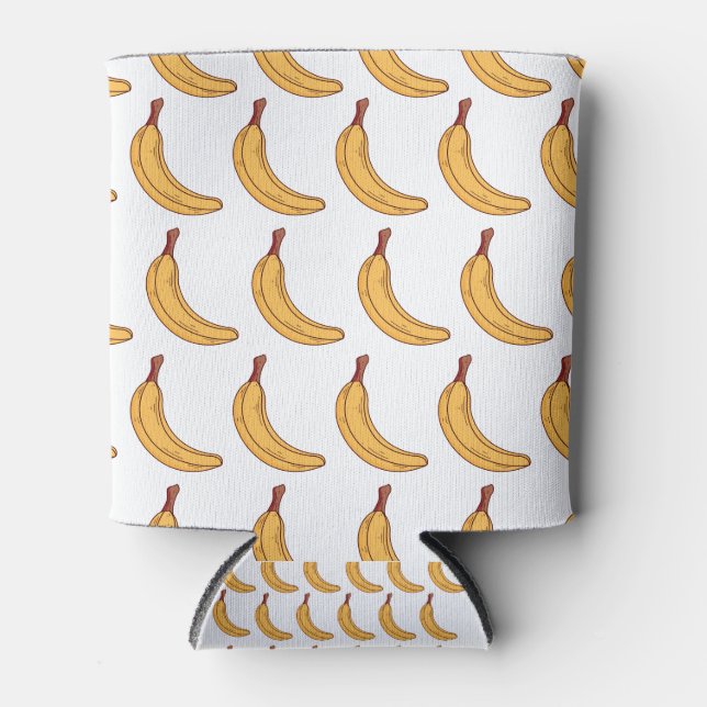 Porta-lata padrão da banana (Frente)