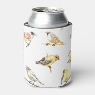 Porta-lata Padrão de aves em contato