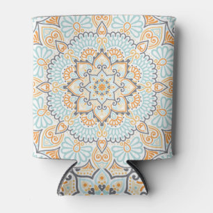 Porta-lata Padrão de azulejo sem costura: design decorativo e