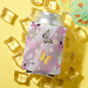 Porta-lata Padrão de borboleta 7