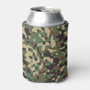 Porta-lata Padrão de Camuflagem Florestal Muito Legal no Esti
