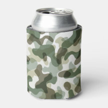 Padrão de camuflagem verde em tons terrosos com ma