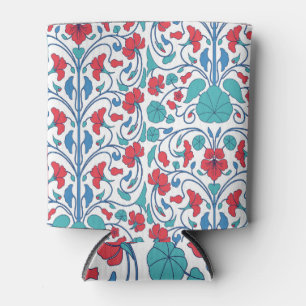 Porta-lata Padrão de colheita floral sem costura árabe.