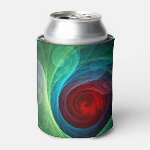 Porta-lata Padrão de cor de Abstrato de arte flexível de temp