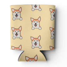 Padrão de Corgi-Cute - Design de resfriador de tom