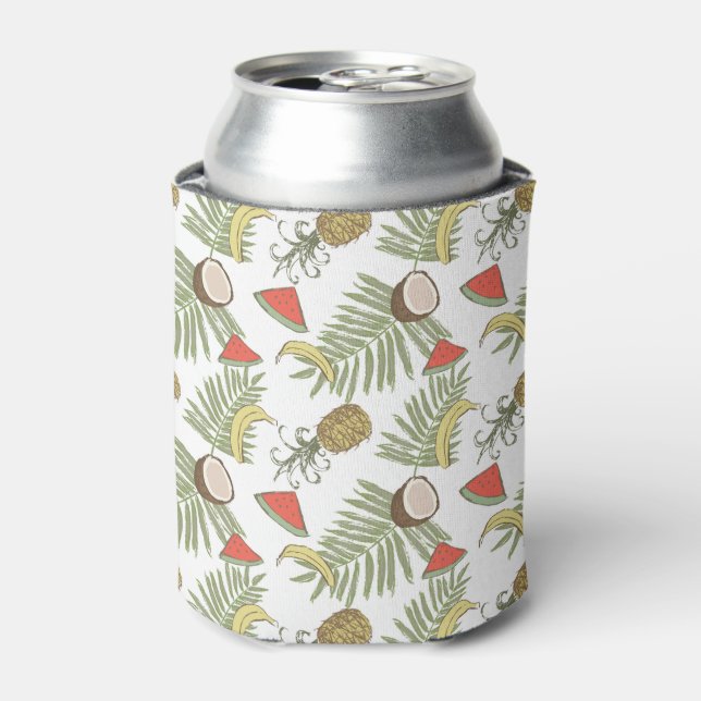Porta-lata Padrão de desenho de Fruta tropical (Can Front)