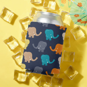 Porta-lata Padrão de elefante