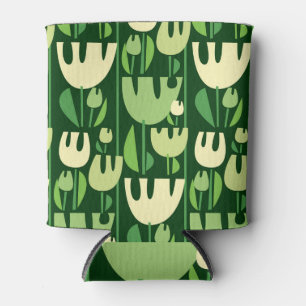 Porta-lata Padrão de Estilo Escandinavo das Tulipas