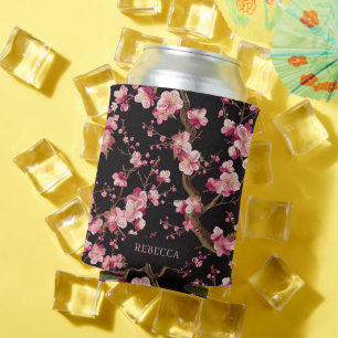 Porta-lata Padrão de Flor de Cerejeira Sakura