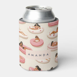 Porta-lata Padrão de flutuação da Piscina de Verão Personaliz