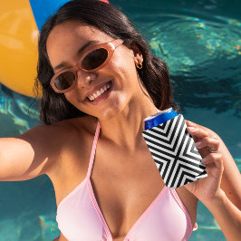 Porta-lata Padrão de Ilusão ao Quadrado 3d