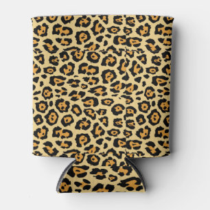 Porta-lata Padrão de Impressão Animal Leopardo