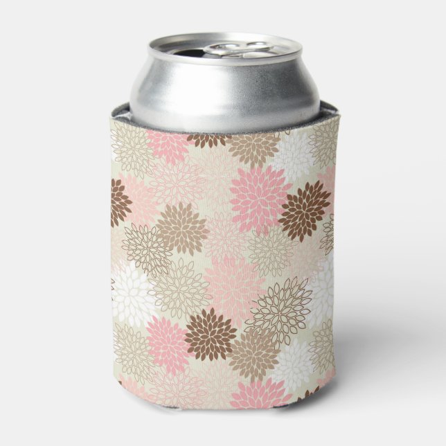 Porta-lata Padrão De Mãe Rosa E Castanho (Can Front)