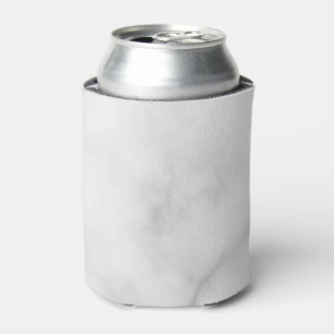 Porta-lata Padrão de mármore branco elegante