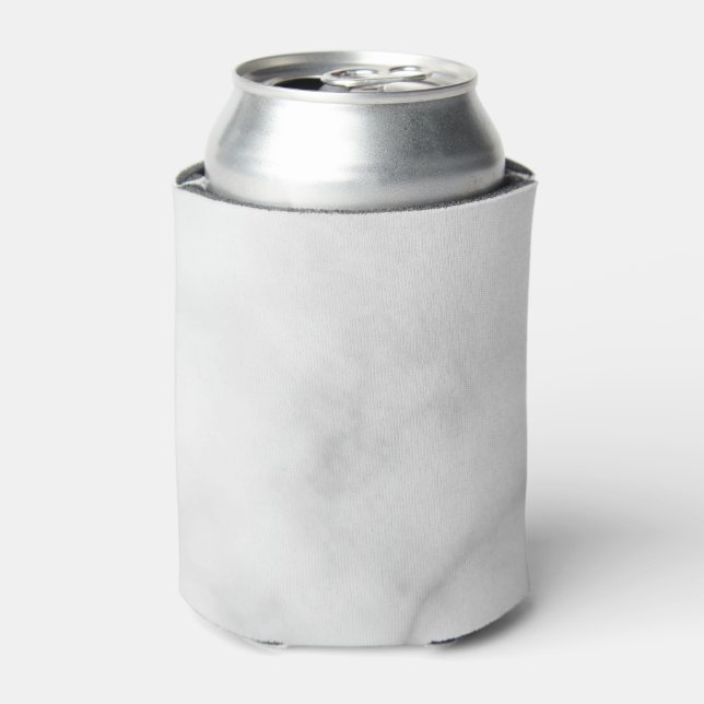 Porta-lata Padrão de mármore branco elegante (Can Front)