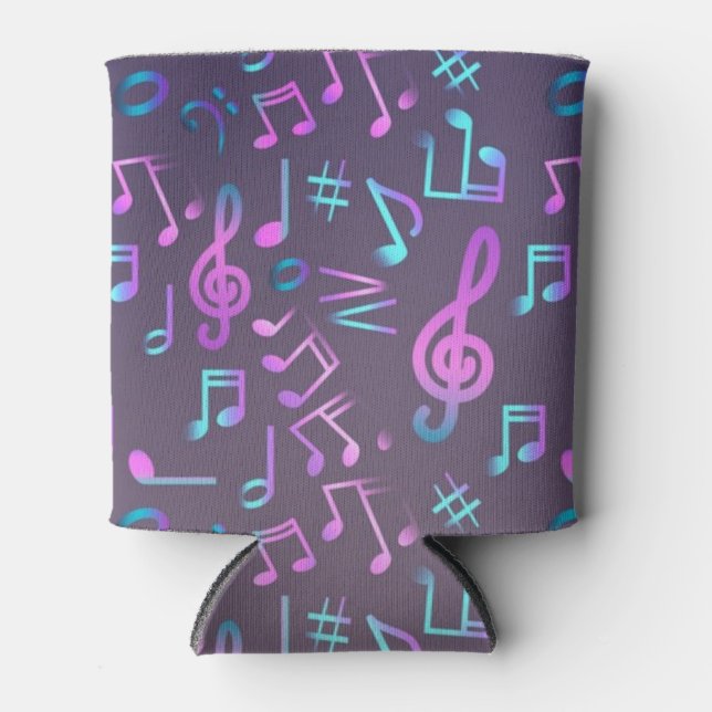 Porta-lata Padrão de música (Frente)