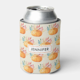 Porta-lata Padrão De Pumpkin De Cor Laranja Coca-Laranja