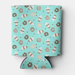 Porta-lata Padrão de Rosquinha borrifada de café