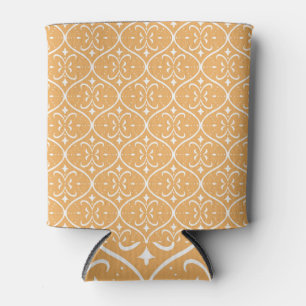 Porta-lata Padrão decorativo floresce sem soldadura, bac orie