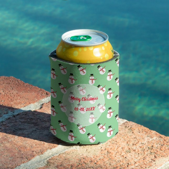 Porta-lata Padrão do homem da neve (Piscina in situ)