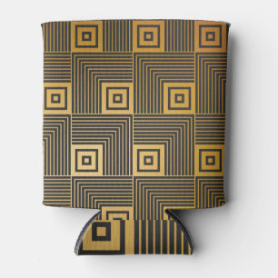 Porta-lata Padrão do Wallpaper Art Deco Vintage