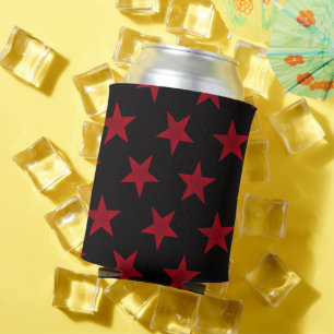 Porta-lata Padrão Estrelas Douradas 8
