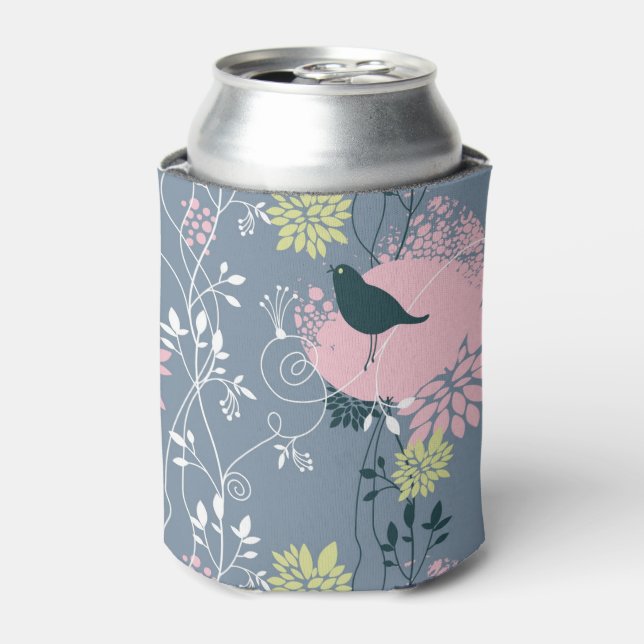 Porta-lata Padrão Floral (Can Front)