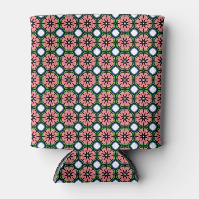 Porta-lata Padrão Floral (Frente)