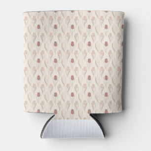 Porta-lata Padrão Floral de Tulipa Moderna