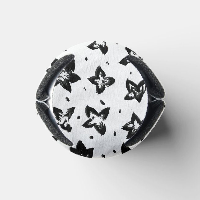 Porta-lata Padrão Floral Reconstruído - Gótico acromático (Parte inferior)