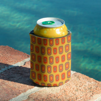 Porta-lata Padrão Inspirado em Retro