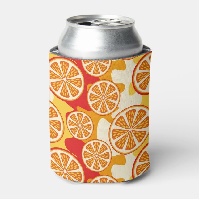Porta-lata Padrão laranja (Can Front)